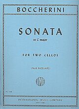 Luigi Boccherini Notenblätter Sonata C major