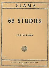 Anton Slama Notenblätter 66 Studies in all Keys