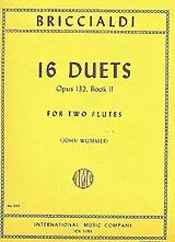 Giulio Briccialdi Notenblätter 16 Duets op.132 vol.2 (9-16)