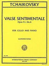 Peter Iljitsch Tschaikowsky Notenblätter Valse Sentimentale op.51,6