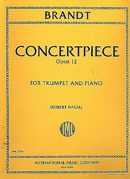 Vassily Brandt Notenblätter Concertpiece op.12,2
