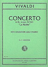 Antonio Vivaldi Notenblätter Concerto in Bb Major RV501 La Notte