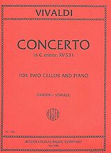 Antonio Vivaldi Notenblätter Concerto in g Minor FIII-2 (P411)