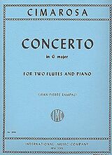 Domenico Cimarosa Notenblätter Concerto G major