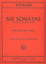 Antonio Vivaldi Notenblätter 6 Sonatas