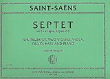 Camille Saint-Saëns Notenblätter Septet E flat major op.65