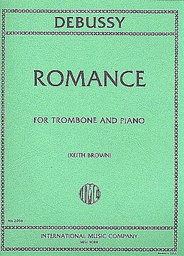 Claude Debussy Notenblätter Romance