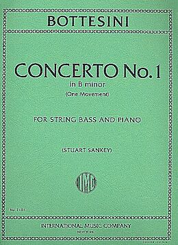 Giovanni Bottesini Notenblätter Concerto b minor no.1