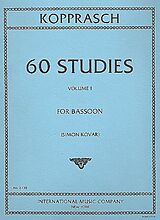 C. Kopprasch Notenblätter 60 Studies vol.1 (nos.1-34)