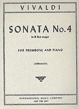 Antonio Vivaldi Notenblätter Sonata B flat major no.4
