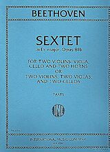 Ludwig van Beethoven Notenblätter Sextet E flat major op.81b