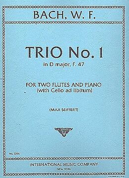 Wilhelm Friedemann Bach Notenblätter Trio D major no.1