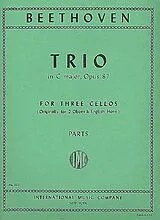 Ludwig van Beethoven Notenblätter Trio C major op.87