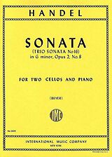 Georg Friedrich Händel Notenblätter Sonata g minor op.2,8