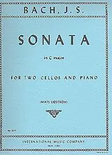 Johann Sebastian Bach Notenblätter Sonata C major