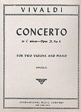 Antonio Vivaldi Notenblätter Concerto c minor op.21,4