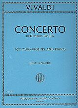 Antonio Vivaldi Notenblätter Concerto d minor RV514