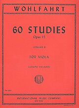 Franz Wohlfahrt Notenblätter 60 Studies op.45 vol.2 (nos.31-60)