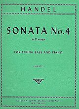 Georg Friedrich Händel Notenblätter Sonata D major no.4