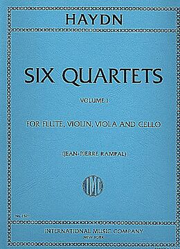 Franz Joseph Haydn Notenblätter 6 Quartets vol.1 (nos.1-3)