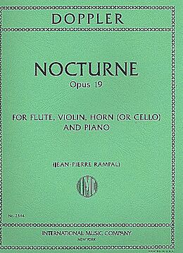 Albert Franz Doppler Notenblätter Nocturne op.19