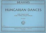 Johannes Brahms Notenblätter Ungarische Tänze Band 1 (Nr.1-10)