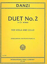 Franz Danzi Notenblätter Duet no.22 E flat major