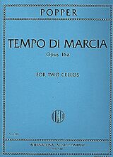 David Popper Notenblätter Tempo di marcia op.16a