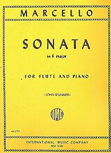 Benedetto Marcello Notenblätter Sonata F Major
