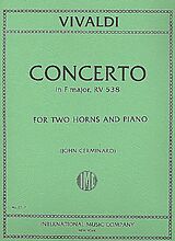 Antonio Vivaldi Notenblätter Concerto f major RV538