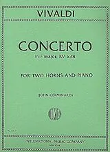 Antonio Vivaldi Notenblätter Concerto f major RV538