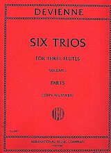 Francois Devienne Notenblätter 6 Trios vol.1 (nos.1-3)