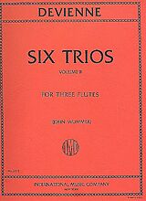 Francois Devienne Notenblätter 6 Trios vol.2 (nos.4-6)