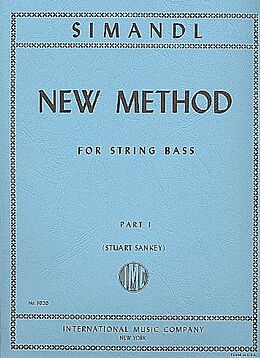 Franz Simandl Notenblätter New Method vol.1