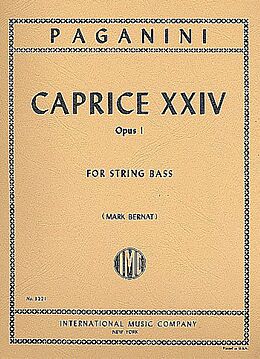 Nicolò Paganini Notenblätter Caprice op.1,24