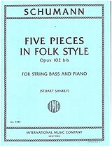 Robert Schumann Notenblätter 5 Pieces in Folk Style op.102 bis