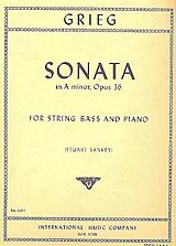 Edvard Hagerup Grieg Notenblätter Sonata a minor op.36