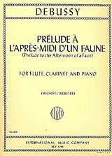 Claude Debussy Notenblätter Prelude a lapres-midi dun faune
