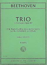 Ludwig van Beethoven Notenblätter Trio d major op.87