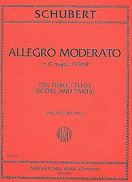 Franz Schubert Notenblätter Allegro moderato C-Dur D968