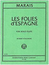 Marin Marais Notenblätter Les Folies dEspagne
