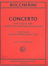 Luigi Boccherini Notenblätter Concerto in Bb Major G482