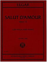 Edward Elgar Notenblätter Salut dAmour op.12