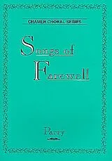 Charles Hubert H. Parry Notenblätter Songs of Farewell