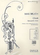 Max Bruch Notenblätter Oktett oppost
