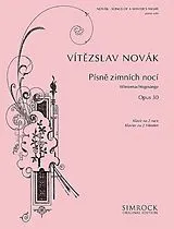 Viteszlav Novák Notenblätter Winternachtsgesänge op.30