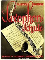 Gustav Bumcke Notenblätter Saxophonschule