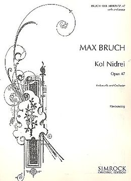Max Bruch Notenblätter Kol nidrei op.47 Adagio nach hebräischen Melodien