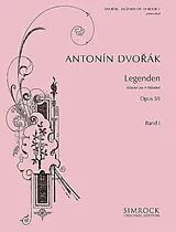 Antonin Leopold Dvorak Notenblätter Legenden op.59 Band 1