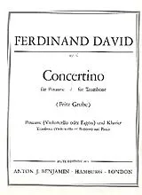 Ferdinand David Notenblätter Concertino Es-Dur op.4